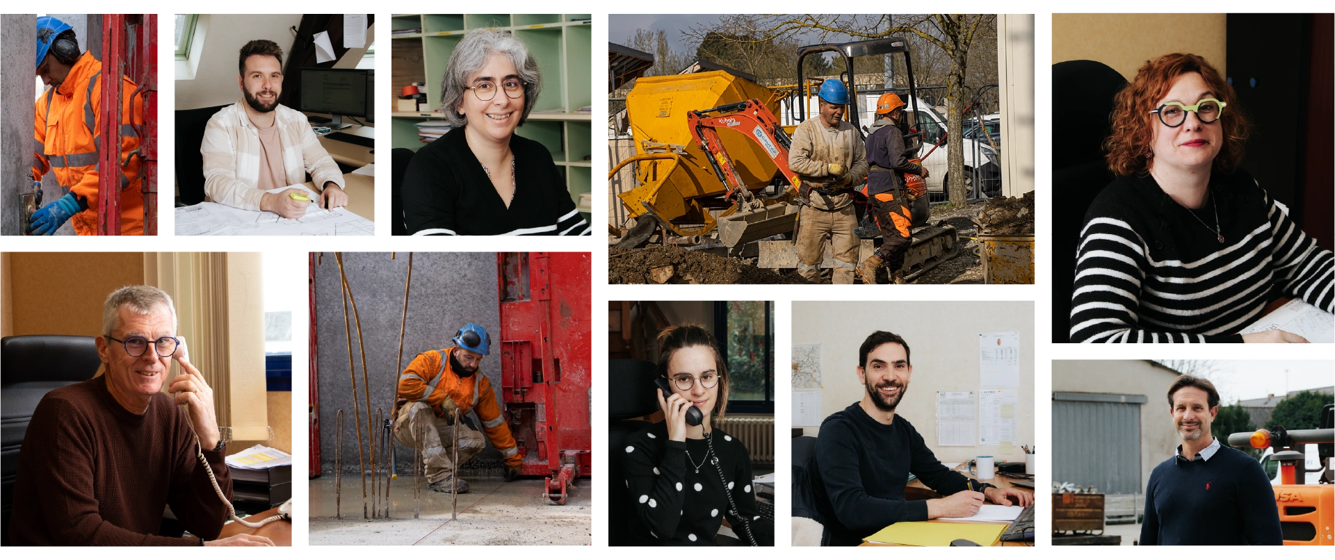 Collaborateurs Gautier Batiment Angers