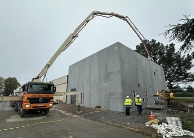Extension du bâtiment de Cointreau